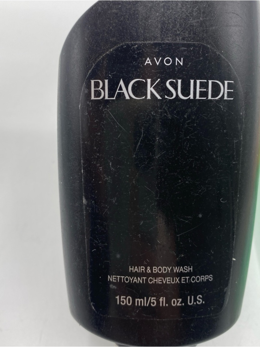 AVON Black Suede Hair Body Wash Senses Body Care Cherry Blossom Cucumber Melon - Picture 2 of 5